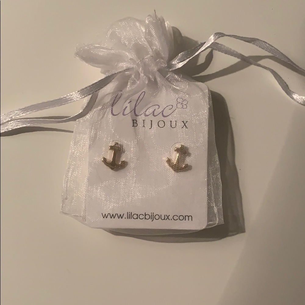 Anchor Earrings Never Worn